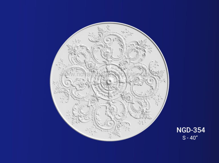 Gypsum-Plaster-Ceiling-Rose-Design-And-Model-NGD-354