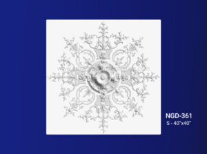 Gypsum-Plaster-Ceiling-Rose-Design-and-Model-NGD-361