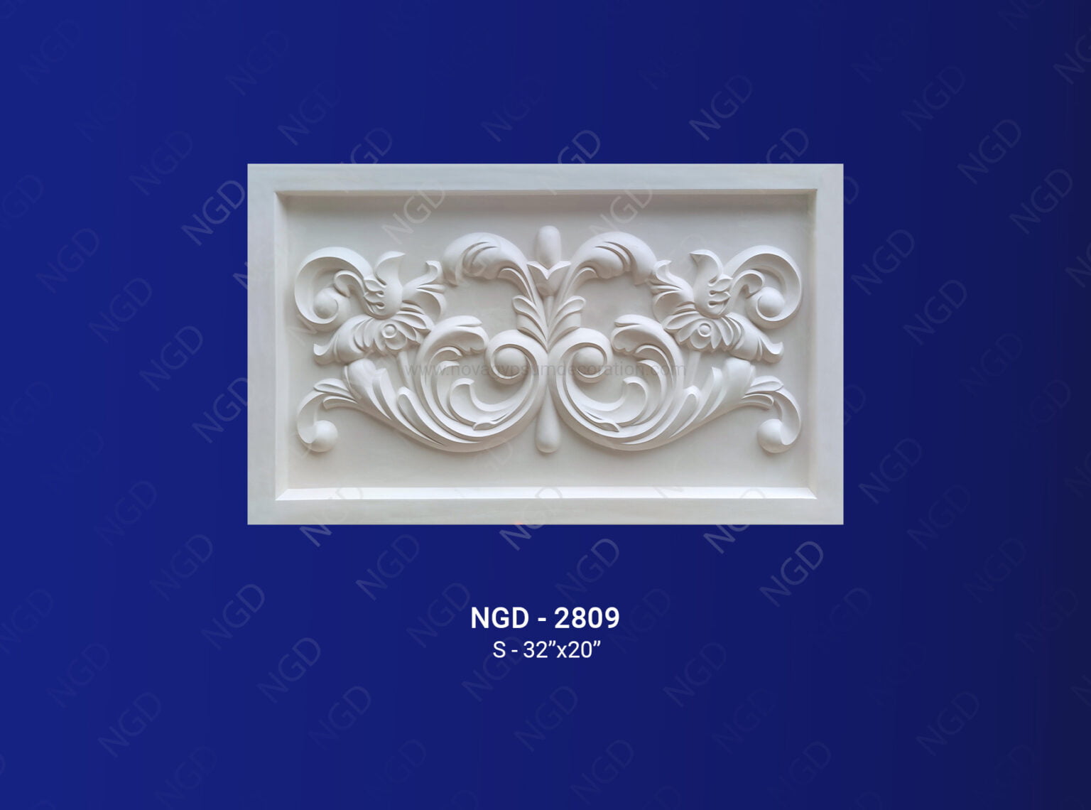 Gips Design Gypsum Wall Design And Model:NGD-2809 | Nova Gypsum Decoration