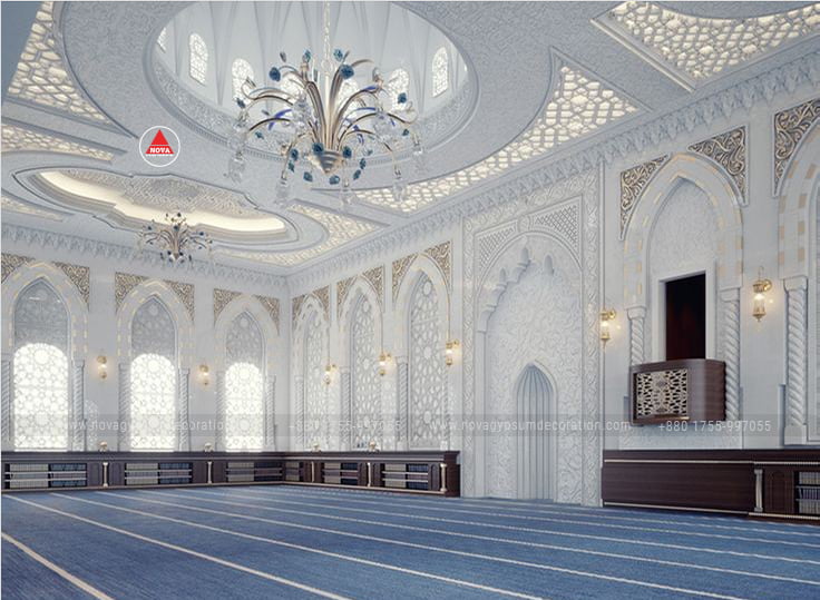 Mosque-Gypsum-Interior-Design-And-Model-NGD-1624