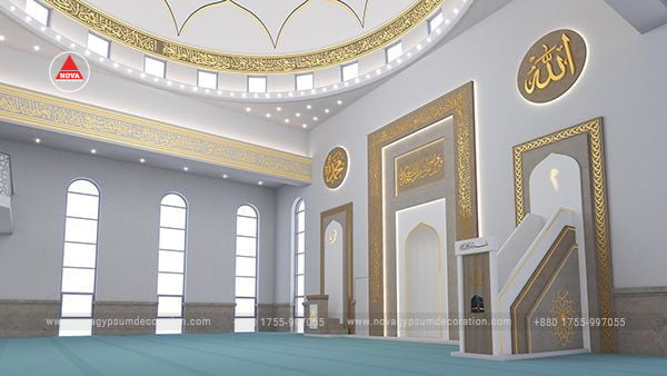 Mosque-Gypsum-Interior-Design-And-Model-NGD-1627