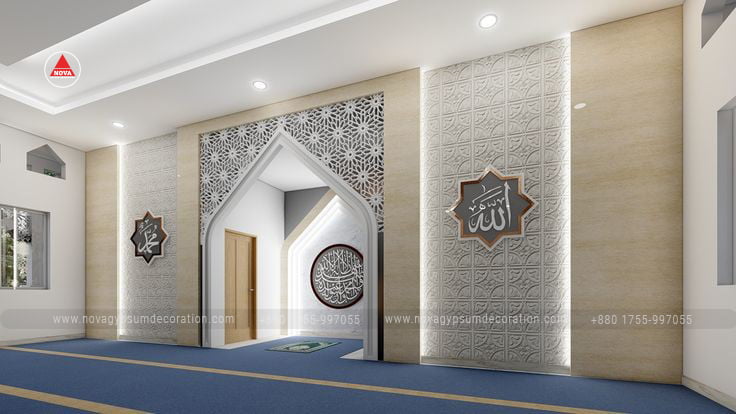 Mosque-Gypsum-Interior-Design-And-Model-NGD-1633