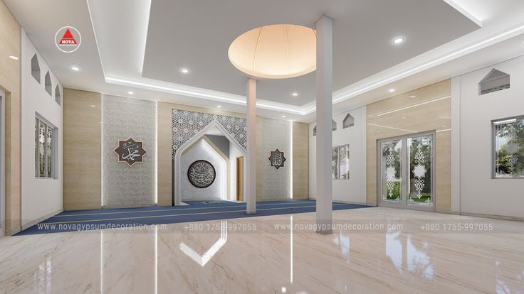 Mosque-Gypsum-Interior-Design-And-Model-NGD-1635