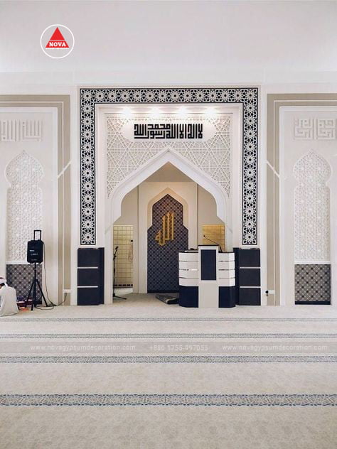 Mosque-Gypsum-Interior-Design-And-ModelNGD-1644