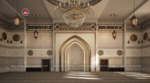 Mosque-Gypsum-Interior-Design-And-ModelNGD-1655