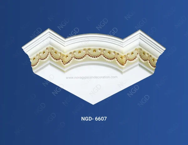 Antique-Color-Paint-Cornice-Corner-Gypsum-Design-And-Model-NGD-6607