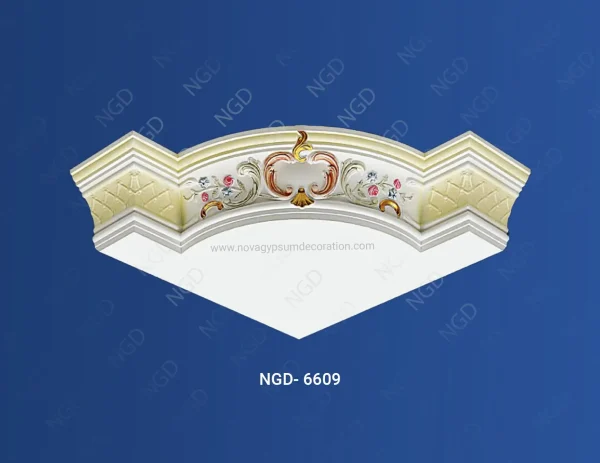 Antique-Color-Paint-Cornice-Corner-Gypsum-Design-And-Model-NGD-6609.