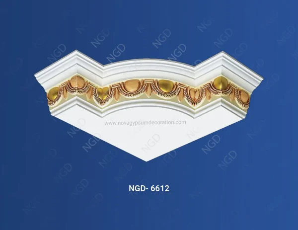 Antique-Color-Paint-Cornice-Corner-Gypsum-Design-And-Model-NGD-6612