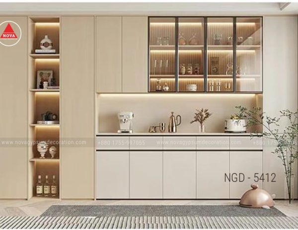 Dinner ogden wall cabnet Design and Model NGD-5412