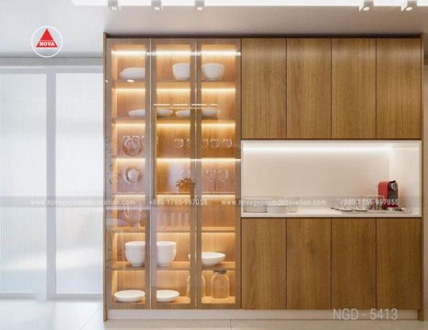 Dinner ogden wall cabnet Design and Model NGD-5413