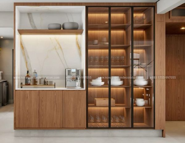 Dinner ogden wall cabnet Design and Model NGD-5418