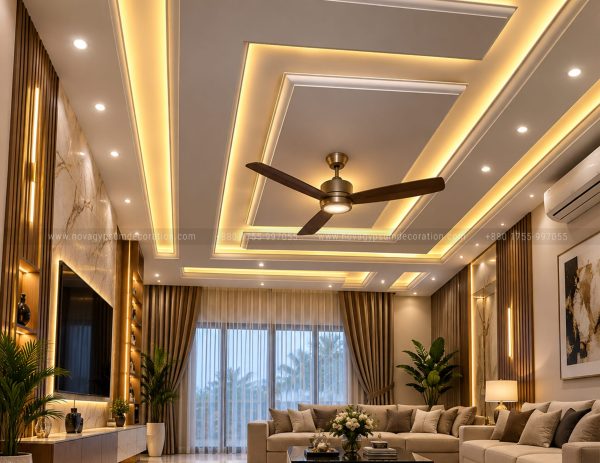 Gypsum Board Ceiling Design NGD-1366 Gypsum Board Ceiling Design NGD-1366
