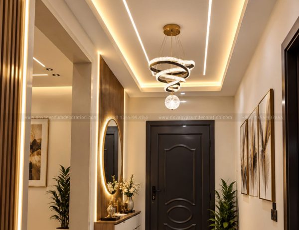 Gypsum Board Ceiling Design NGD-1368