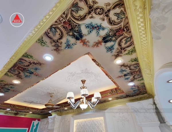 Gypsum Ceiling Decoration and Model NGD-630