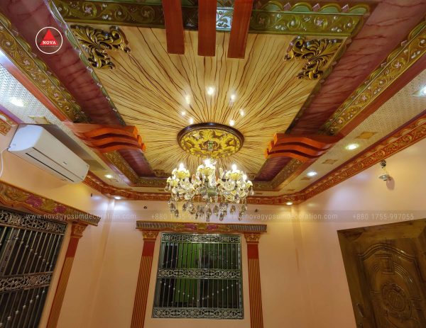 Gypsum Ceiling Decoration and Model NGD-633