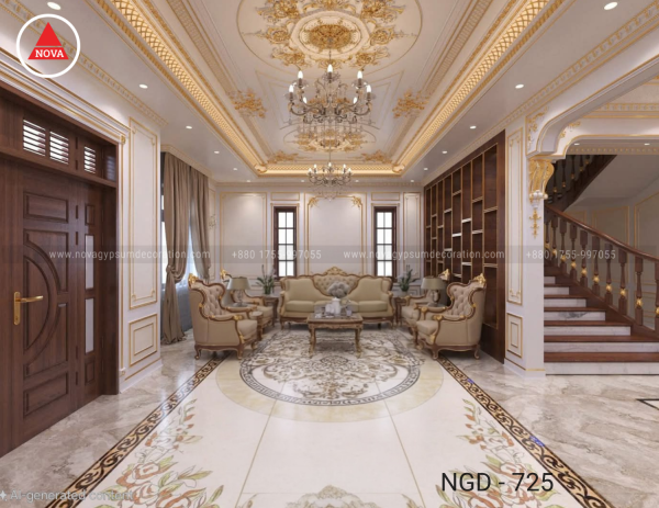 Gypsum-Ceiling-Decoration-and-Model-NGD-725