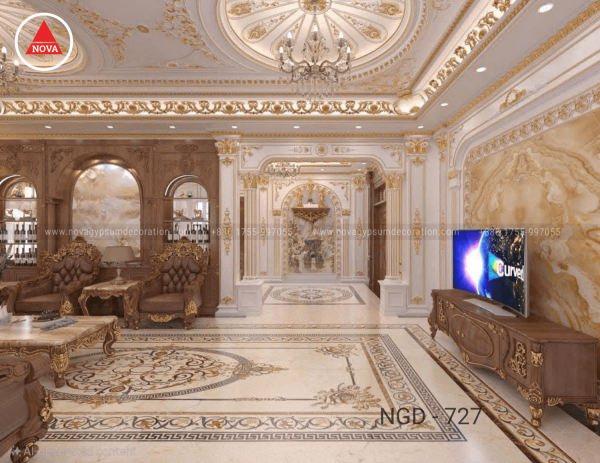 Gypsum-Ceiling-Decoration-and-Model-NGD-727