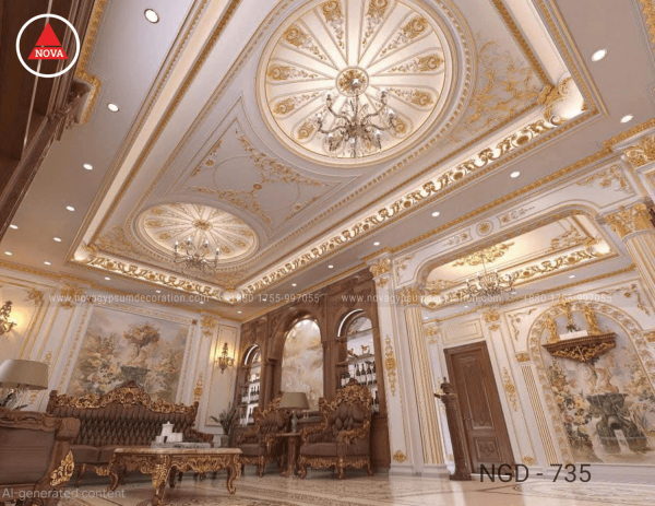 Gypsum-Ceiling-Decoration-and-Model-NGD-735
