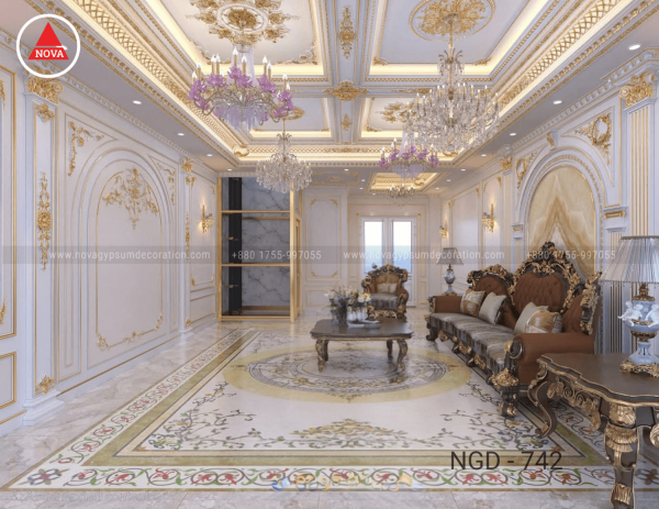 Gypsum-Ceiling-Decoration-and-Model-NGD-742