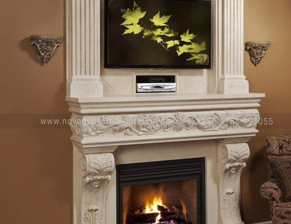 Gypsum-Fireplace-Design-and-Model-NGD-3011