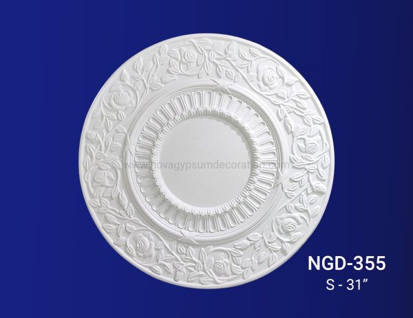 Gypsum-Plaster-Ceiling-Rose-Design-And-Model-NGD-355