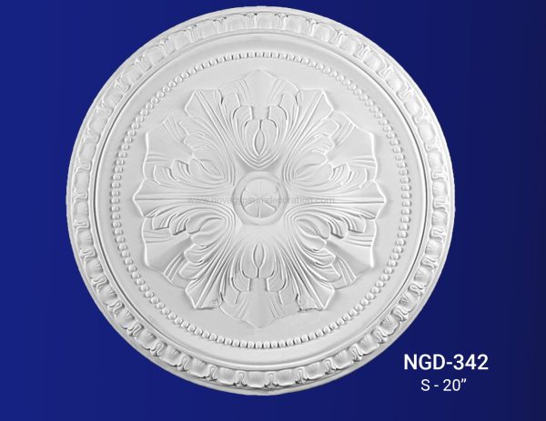 Gypsum-Plaster-Ceiling-Rose-Design-and-Model-NGD-342