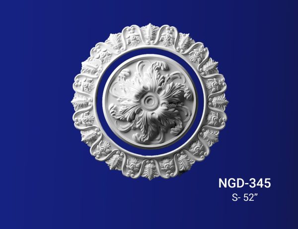 Gypsum-Plaster-Ceiling-Rose-Design-and-Model-NGD-345