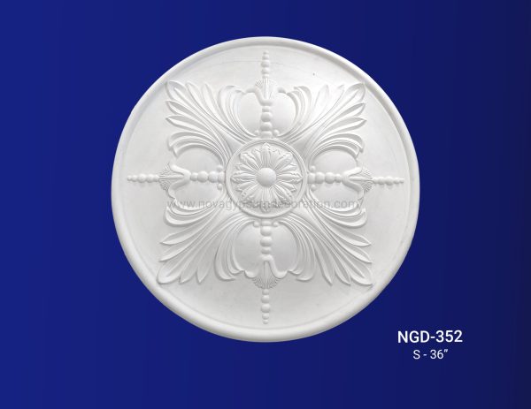 Gypsum-Plaster-Ceiling-Rose-Design-and-Model-NGD-352