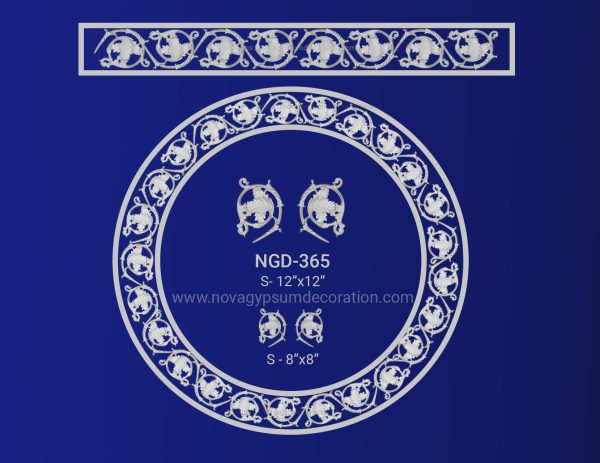Gypsum-Plaster-Ceiling-Rose-Design-and-Model-NGD-365