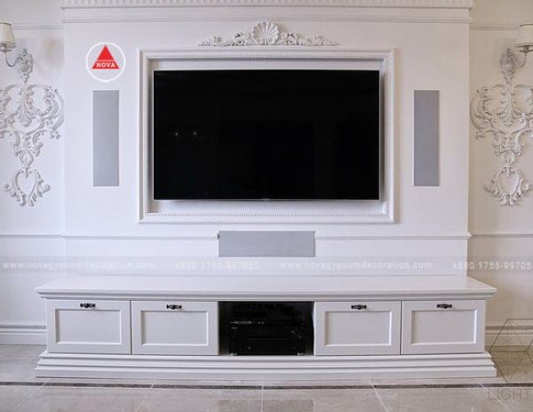 Gypsum-TV-Cabinet-Design-And-Model-NGD-18