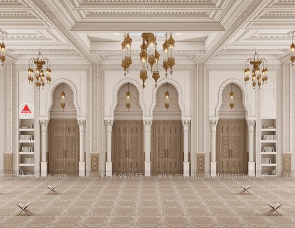 Mosque-Gypsum-Interior-Design-And-ModelNGD-1652