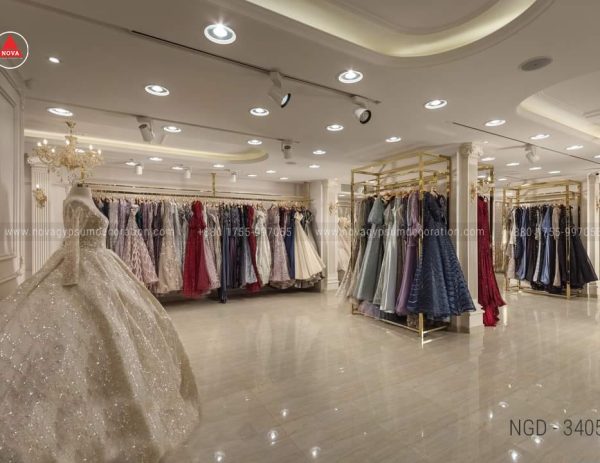 Showroom Gypsum Interior Design and Model NGD-3405 Showroom-Gypsum-Interior-Design-and-Model-NGD-3405